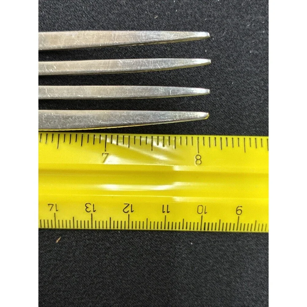 Reed & Barton COLBY Dinner Forks Set of 2 18/10 Stainless China 8-1/8